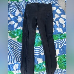 Black lulu lemon leggings 7/8